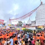 बाबा की नगरी देवघर में श्रावणी का मेला आरंभ,हजारों श्रद्धालुओं की उमड़ी भीड़