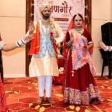 नृत्य के साथ प्रस्तुत किया गणगौर उत्सव के लोकगीत