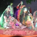 Jamshedpur Visarjan Julus : विसर्जन शोभायात्रा में झांकी और छऊ नृत्य ने मोहा मन