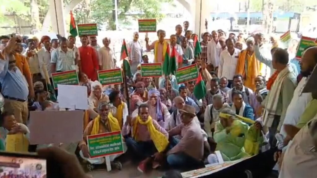 Jharkhand Andolankari Sangharsh Morcha Protest