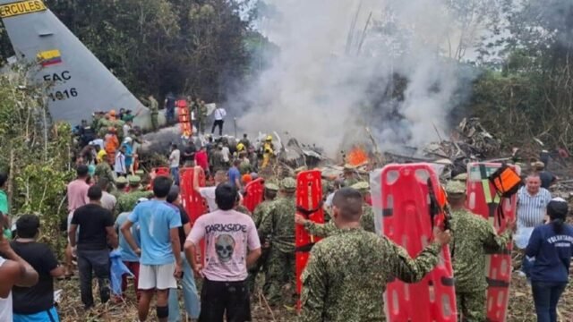 Colombia Military Plane Crash