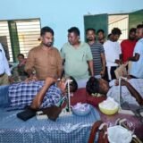 MLA Sanjeev Sardar boosts blood donors’ morale at camp:वीर शहीद गंगा नारायण सिंह मेमोरियल ट्रस्ट के द्वारा आयोजित रक्तदान शिविर में पोटका विधायक संजीव सरदार ने शामिल होकर रक्तदाताओं का बढ़ाया हौसला