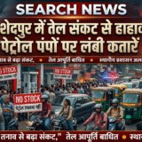 जमशेदपुर में तेल संकट से हाहाकार: पेट्रोल पंपों पर लंबी कतारें, शहर में बढ़ी अफरा-तफरी