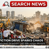 Mumbai’s Mega Eviction Drive Turns Chaotic as Homes Fall and Protests Erupt