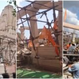 मंदिर में मातम: छत गिरी, 6 श्रद्धालुओं की मौत